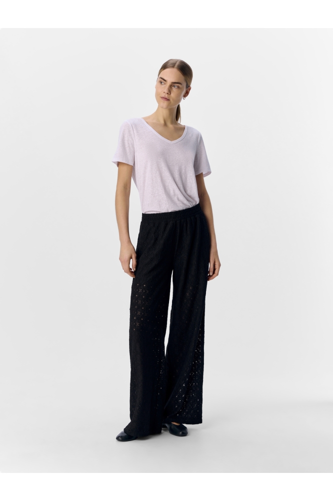 OBJLAILA MW PANTS DIV 23046536 BLACK